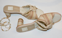 Dolce Vita Women's Dallie Sandal in natural multi - women's sandal - alternate view