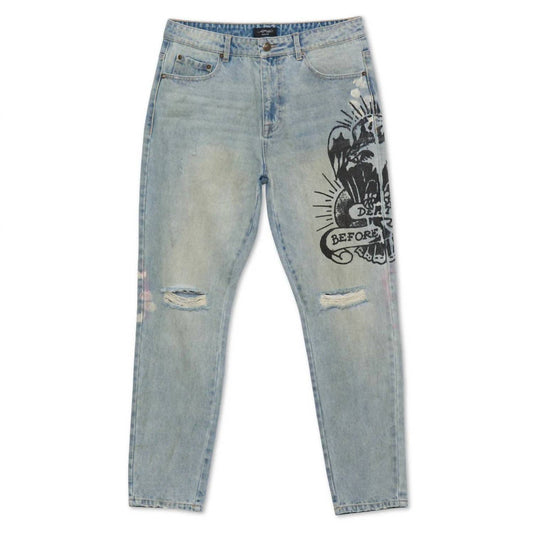 Ed Hardy - Men's Eagle Slim Taper Jean