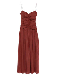 Matteau Gathered Drop Waist Dress in maroc - women's dress - view 5