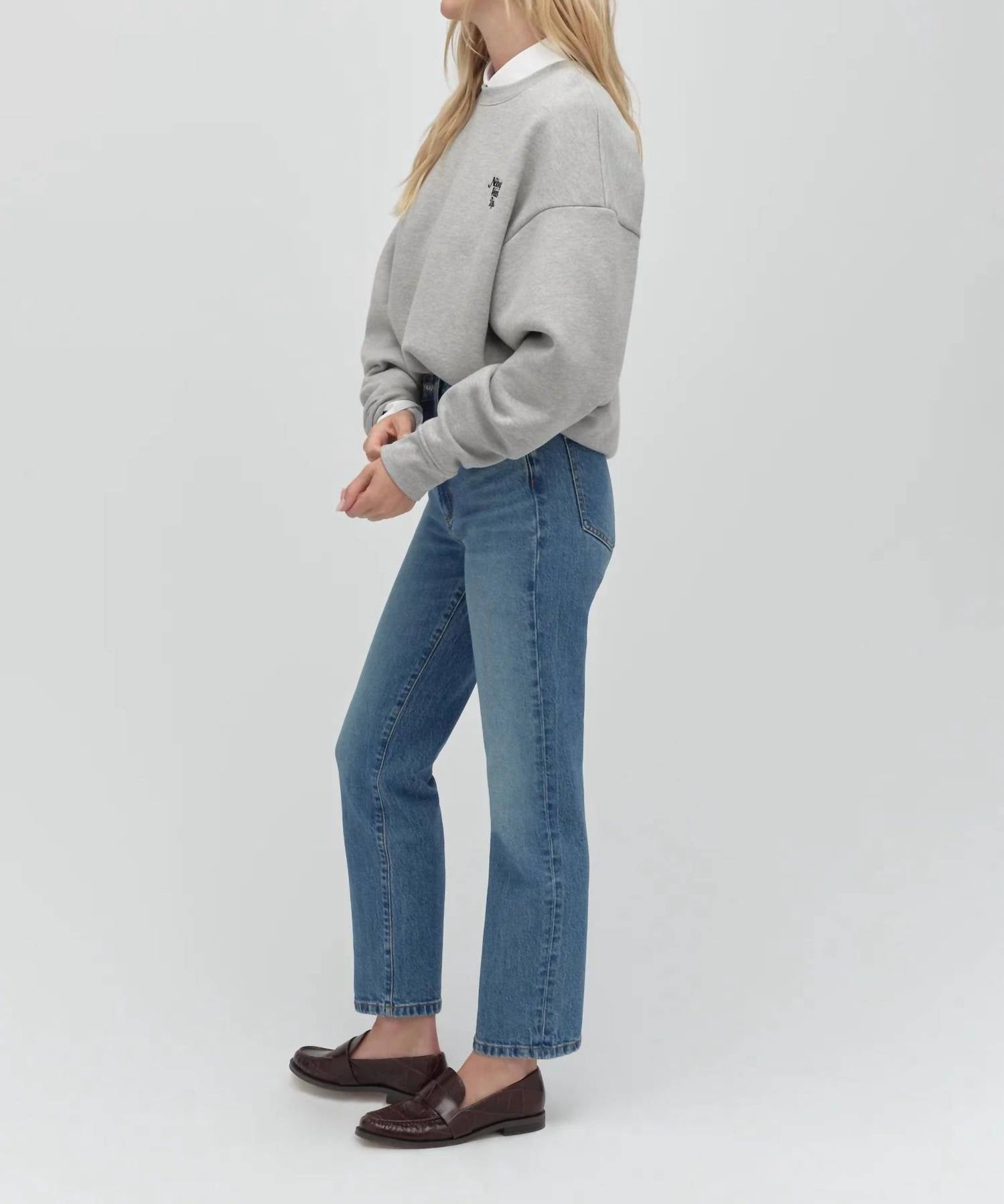 Favorite Daughter - Logo-embroidered Cotton Sweatshirt