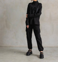 Care Tucker - Bella Interlock Mock Neck Top