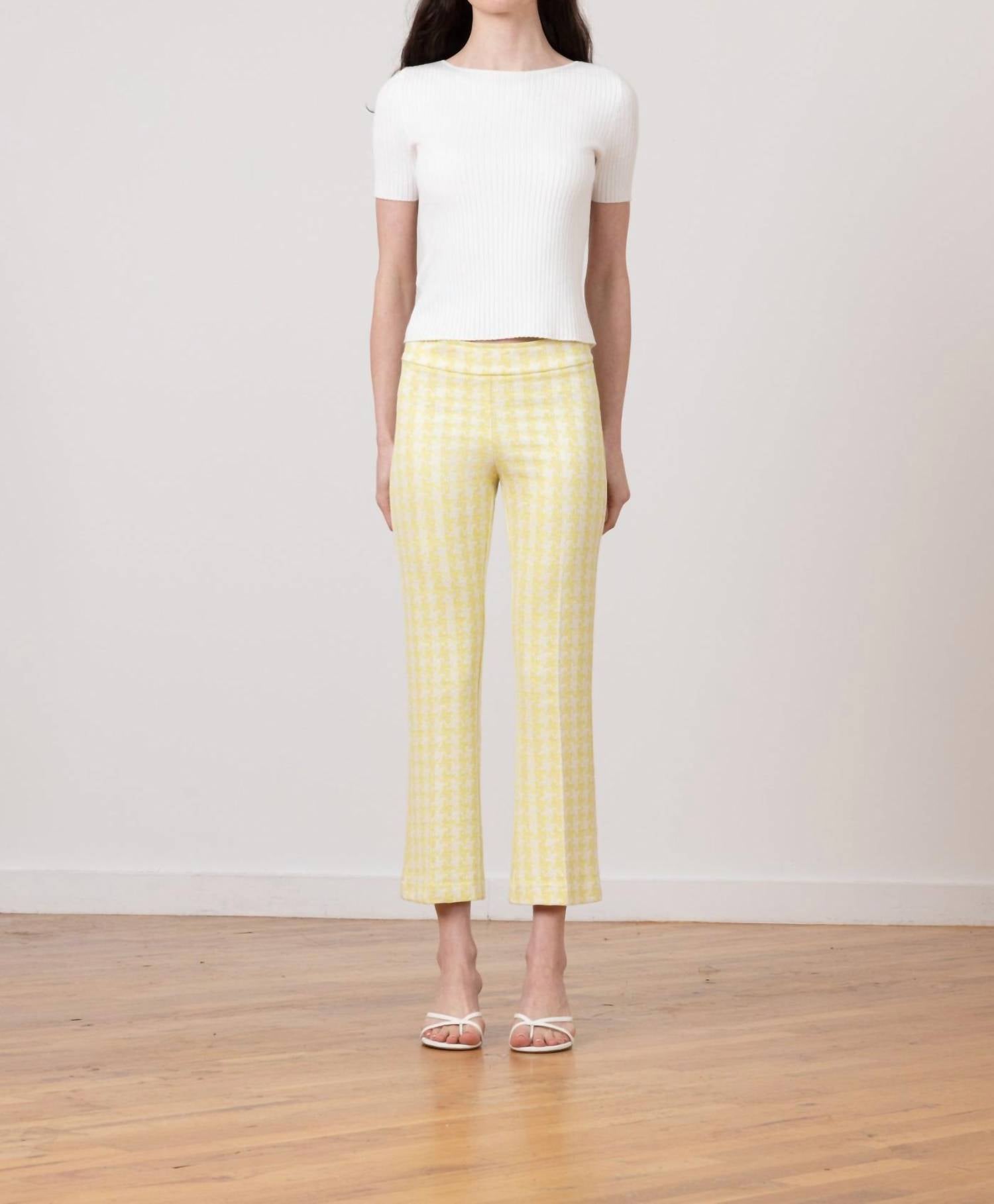 Avenue Montaigne - Leo Flare Cut Pants