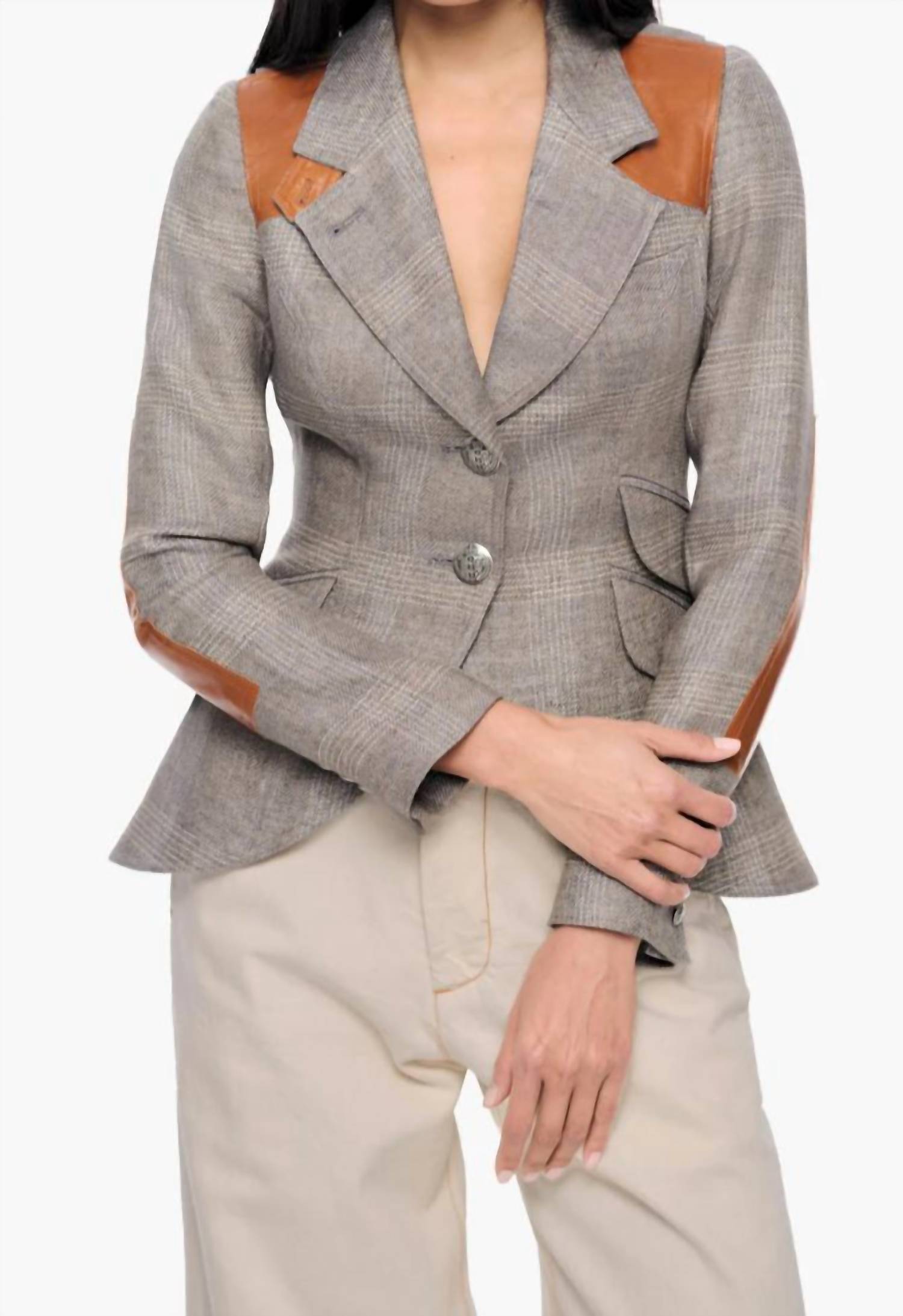 Smythe - Hunting Blazer W/ Rectangle Elbow Patch