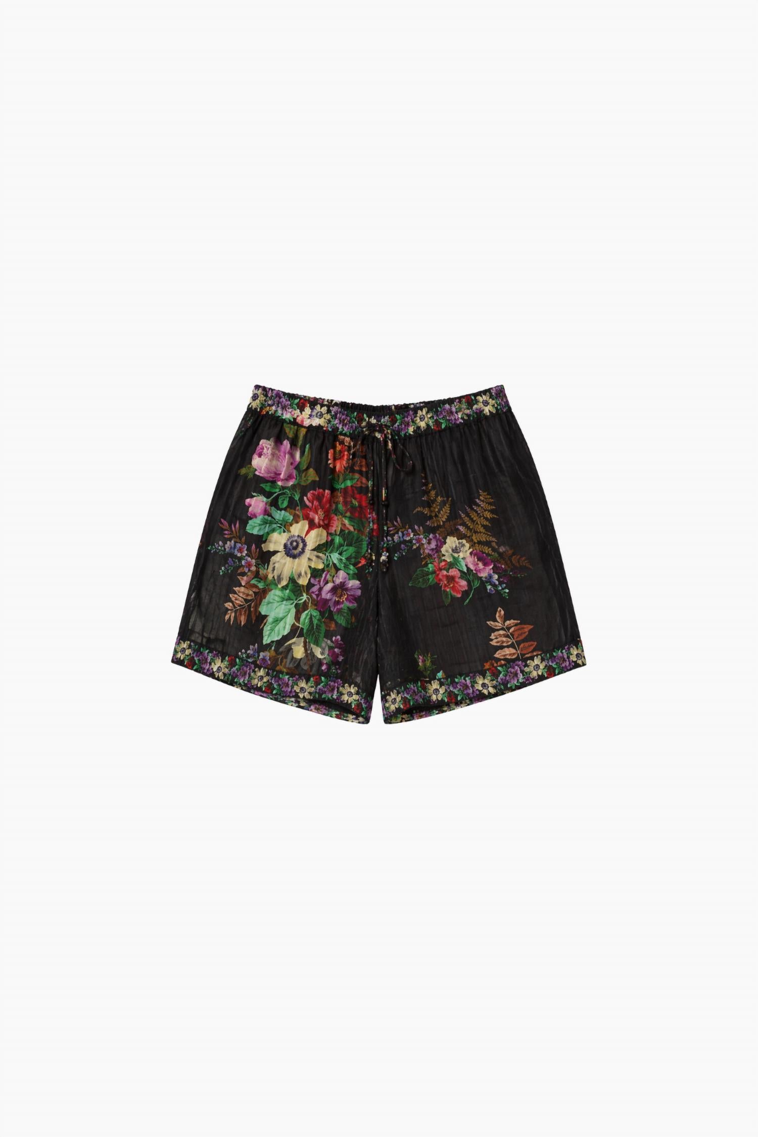 SEA Viktoria Shorts in black multi - women's shorts - view 5