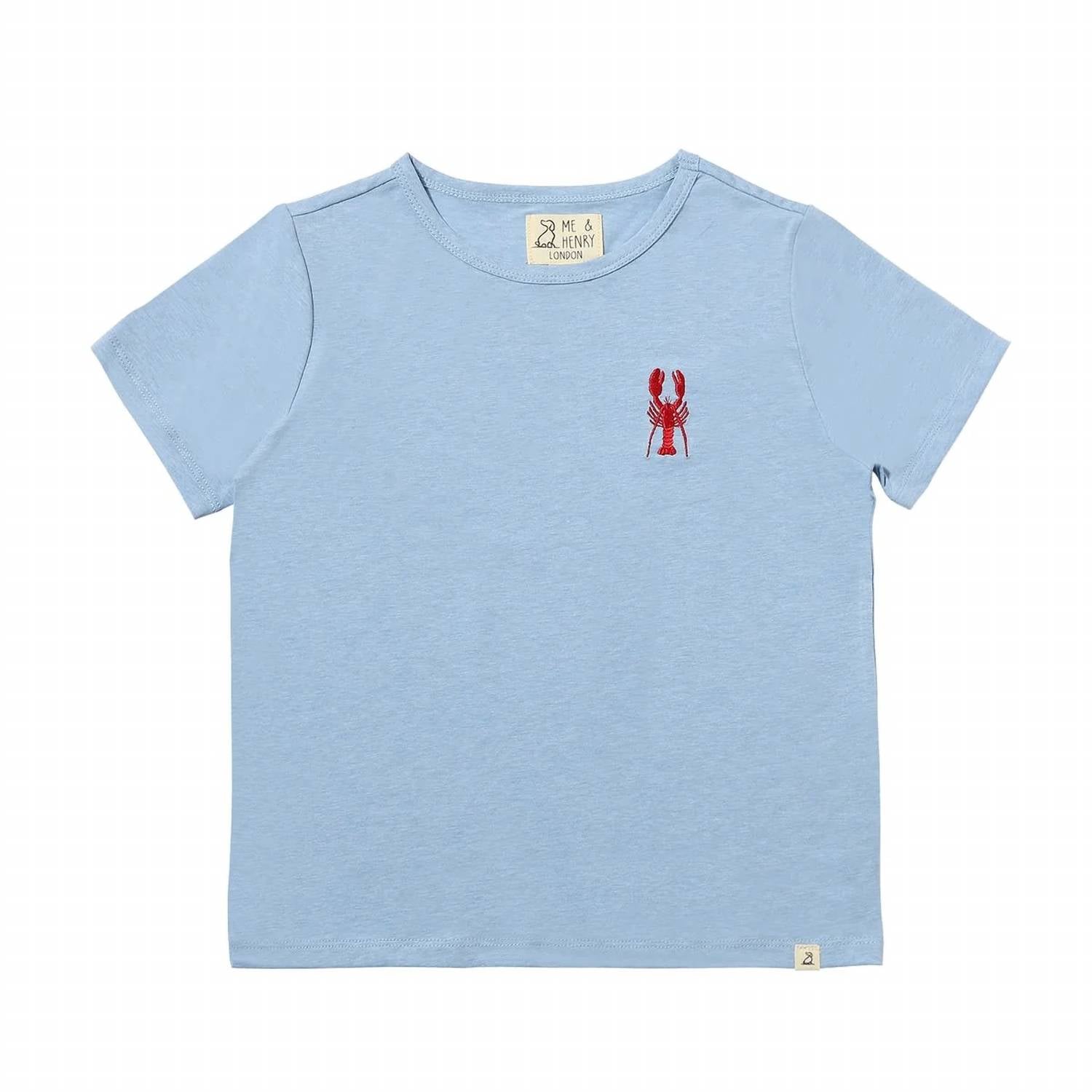 Me & Henry - Kid's Marine Embroidered Tee