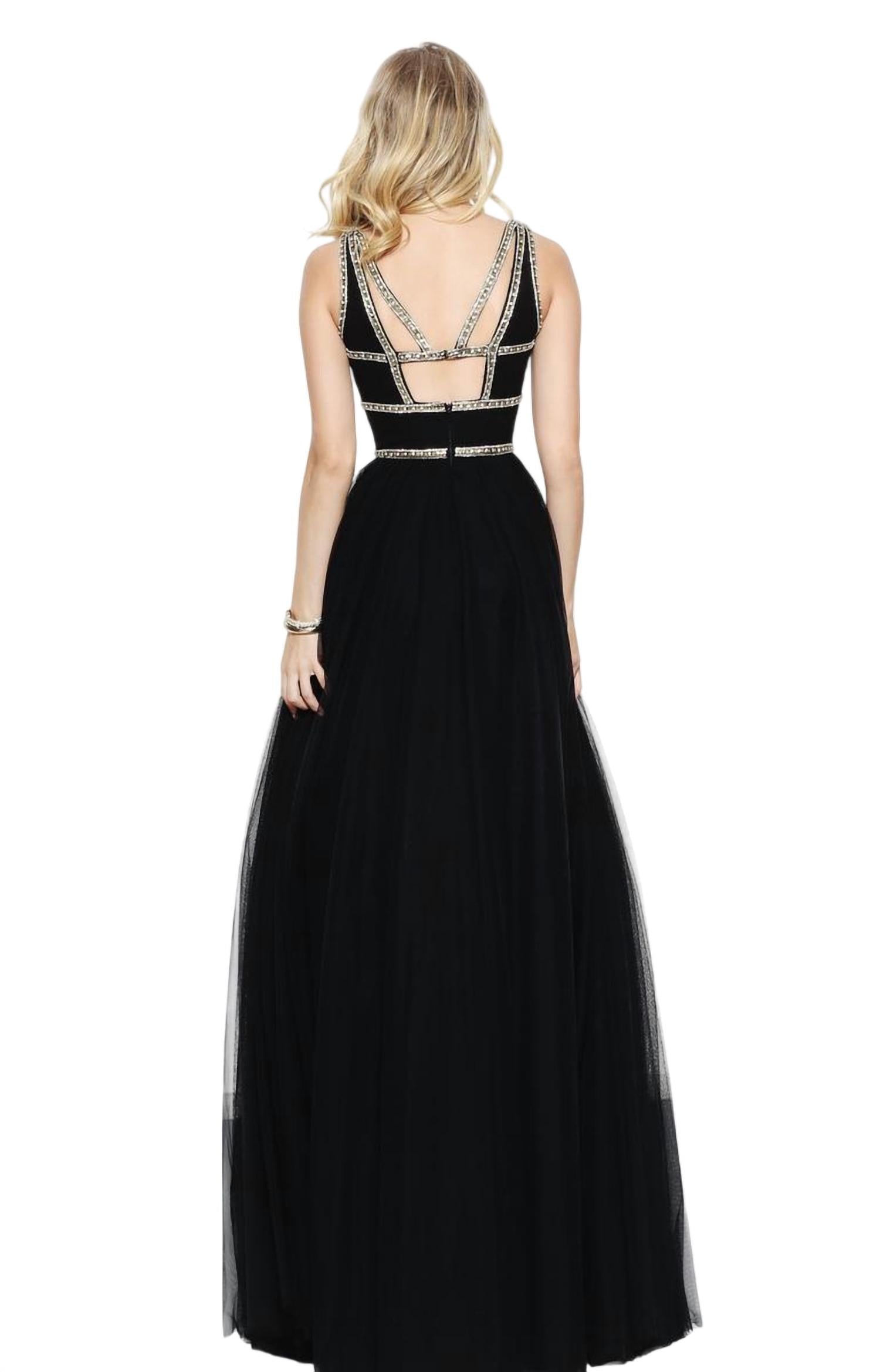 Sherri Hill - Tulle A-Line Prom Dress