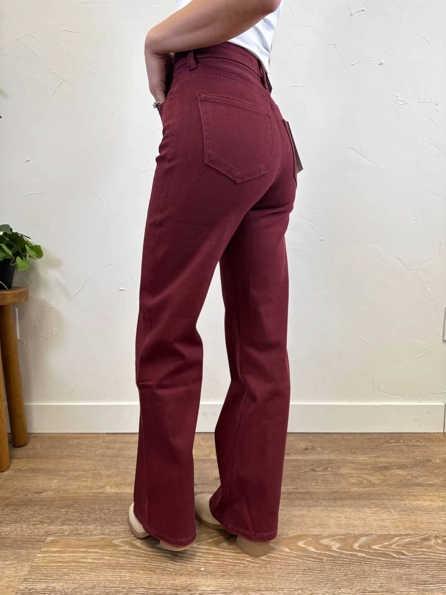 Mica Denim - High Rise Wide Leg Jeans