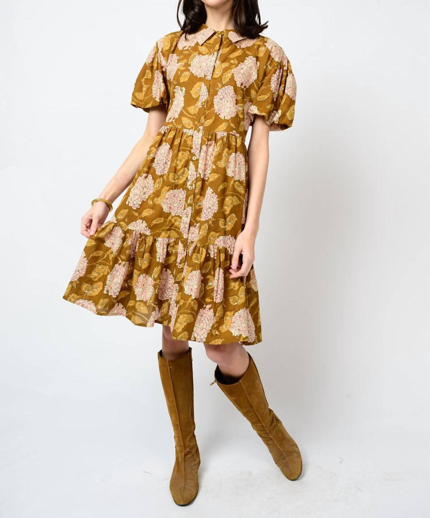 Ivy Jane - Hydrangea Tiered Mini Dress