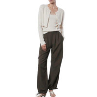 Enza Costa Twill Flight Pants in military - women's pants