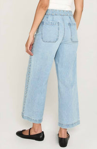 Unpublished - Gemma Crop Wide Leg Jeans