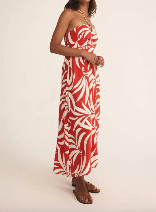 Z Supply - Elodi Palm Floral Midi Dress
