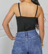 Surelymine - Ribbed Bustier Bodysuit