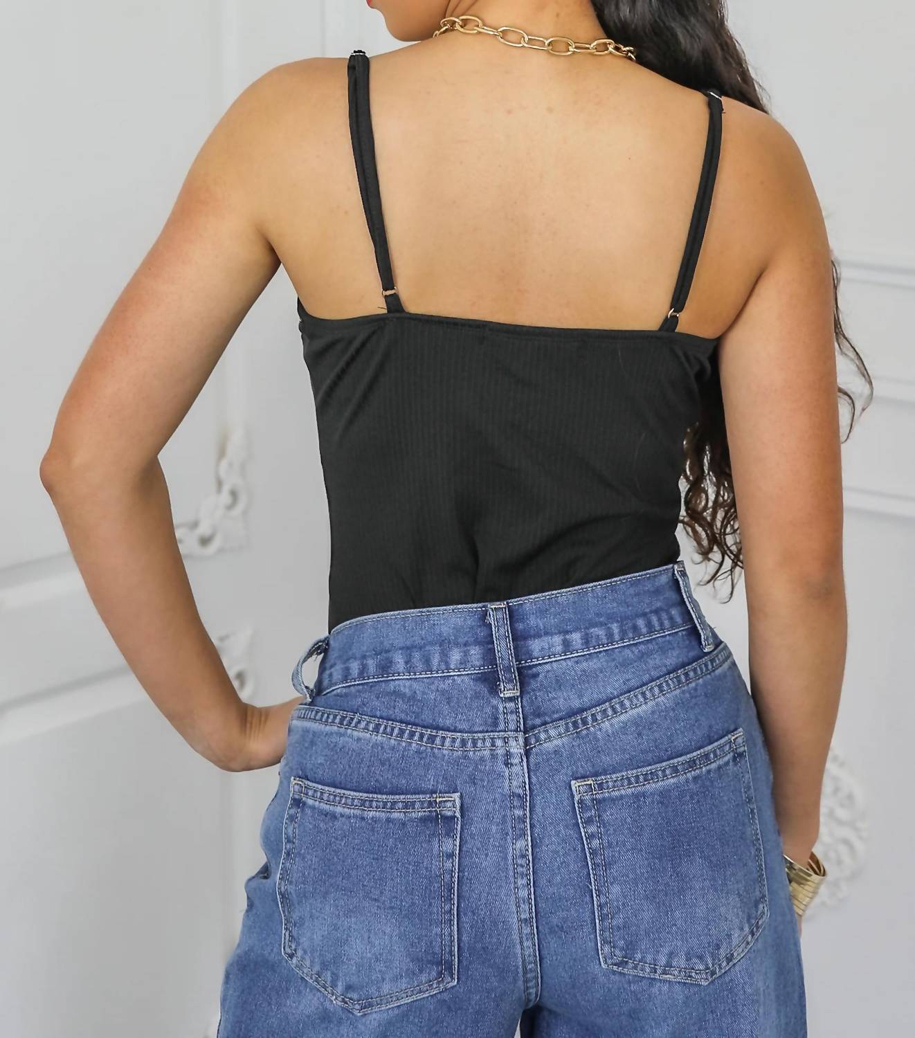 Surelymine - Ribbed Bustier Bodysuit