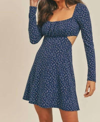 Lush - Ditsy Floral Knit Dress