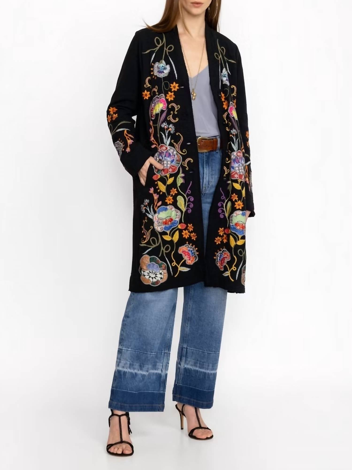 Johnny Was - Taria Applique Cardigan