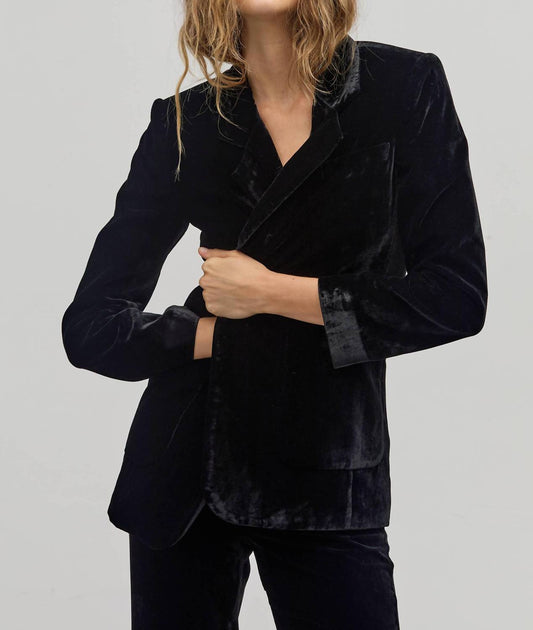 Lanhtropy - Areia Velvet Blazer
