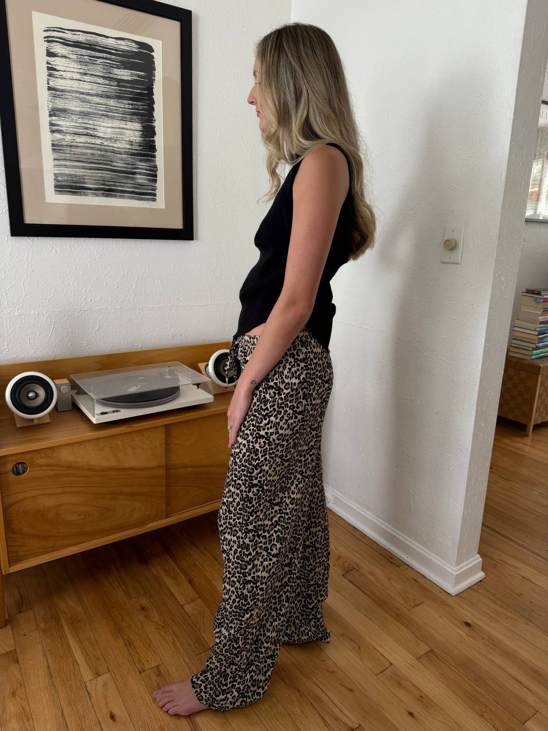 Needii - Molly Crinkle Straight Leg Relaxed Pants