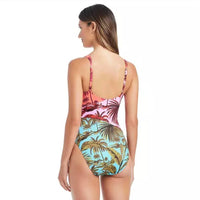 Bleu Rod Beattie - Lotus Surplice Mio One Piece Swimsuit