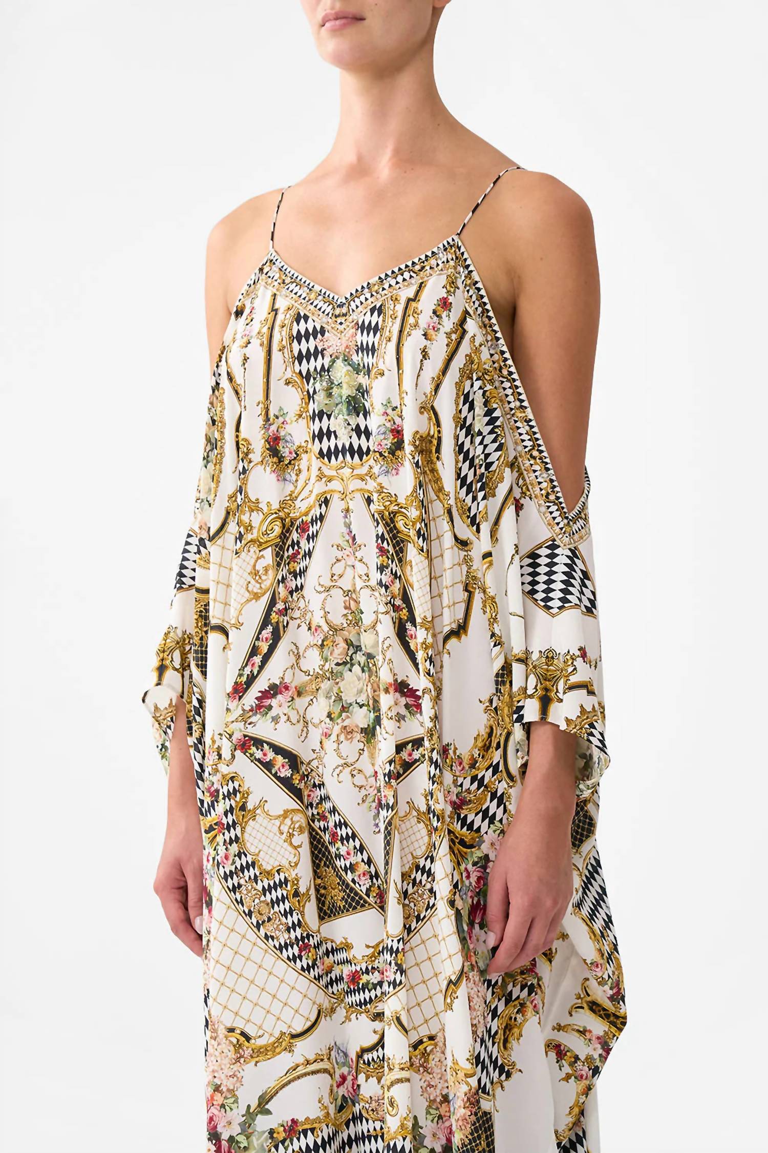 Camilla - Shoestring Strap Kaftan