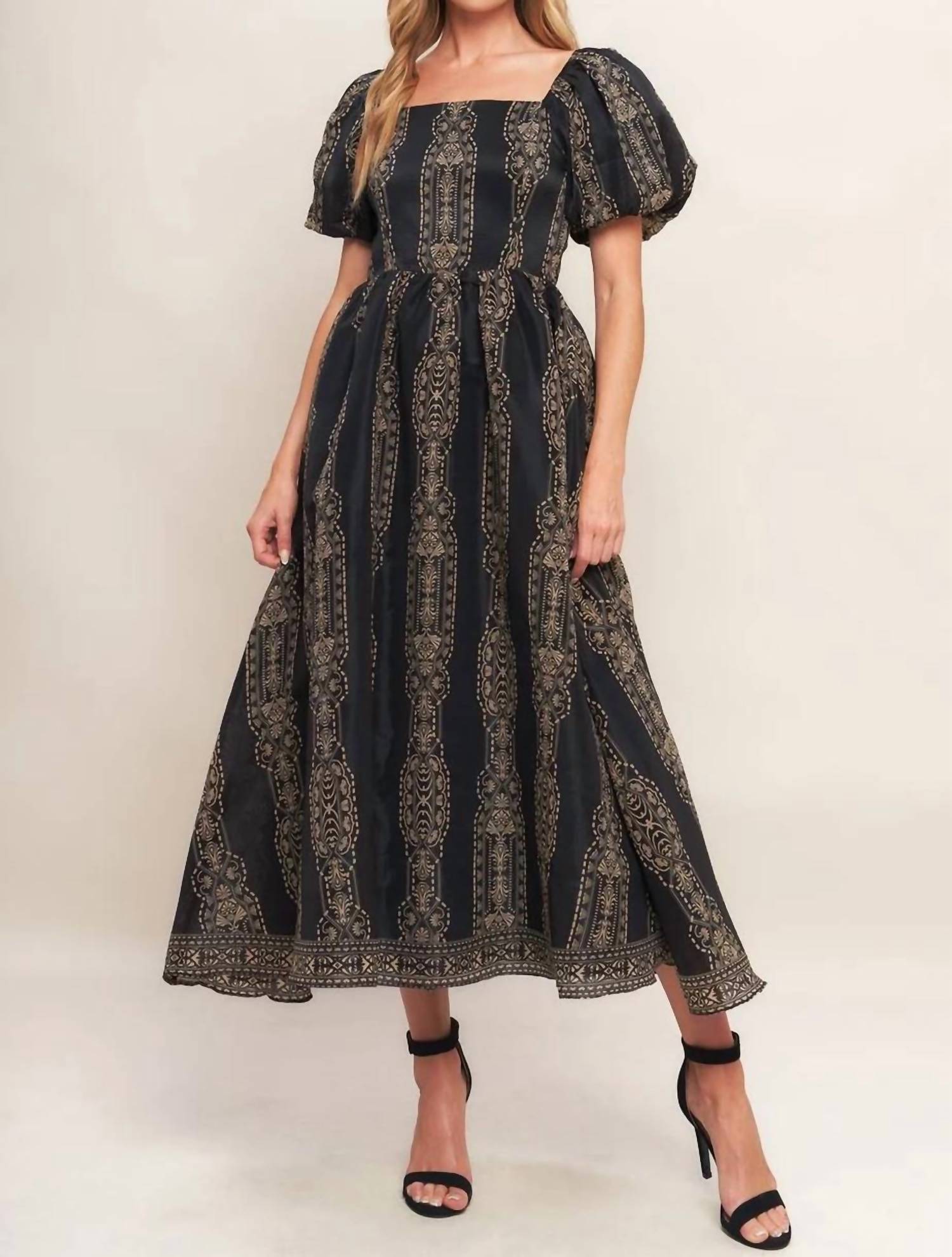 Flying Tomato - Amara Woven Midi Dress