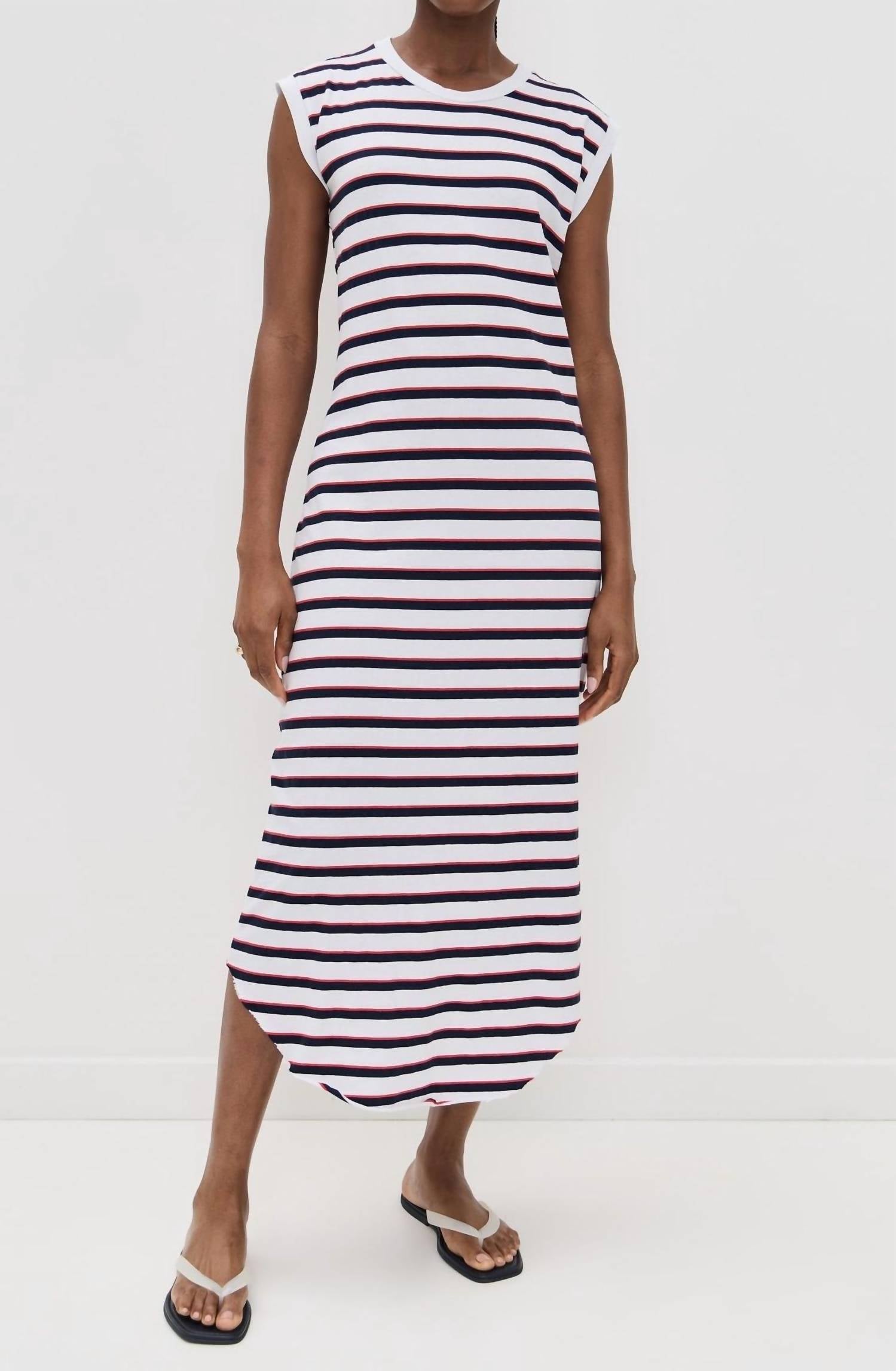 Frank & Eileen - Cory Vintage Muscle Tee Dress Striped