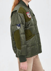 Sea - Eira Quilted Patched Puffer Jacket