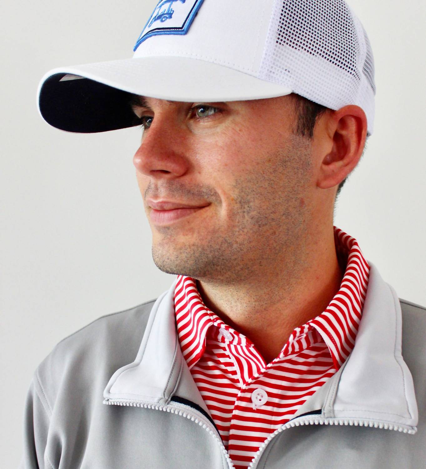 Bald Head Blues - Dogwood Quarter Zip Top