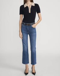FRAME The Reboot Crop Jeans in foxley - women's jeans