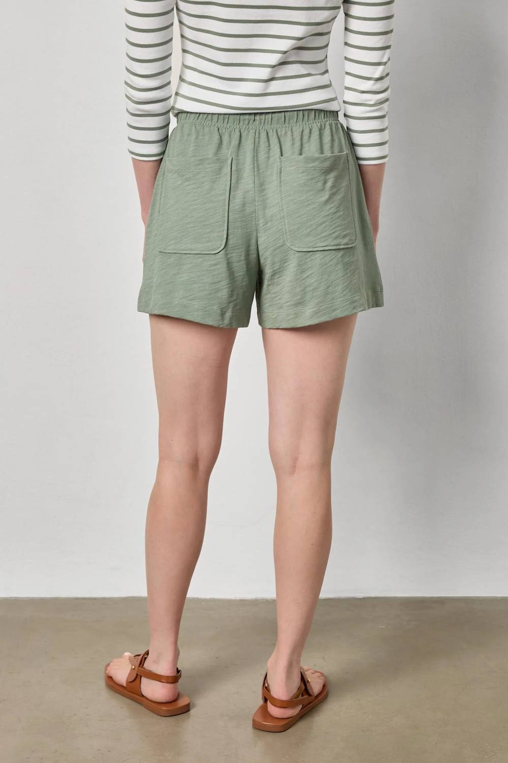 Lilla P - Elastic Waist Drawcord Shorts