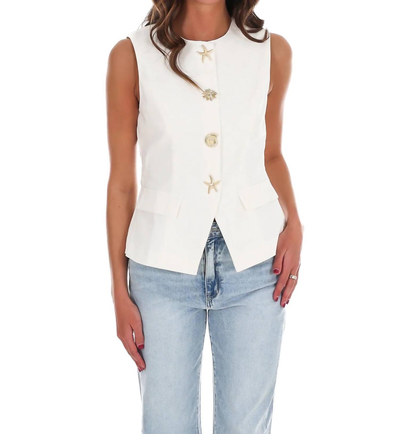 Entro - Sandbar Button Up Top