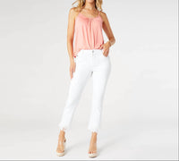 Coco + Carmen - Omg Zoey Zip Capri With Fringe Jeans