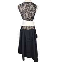 We Wore What - Women's Cut Out Asymmetrical Midi Dress