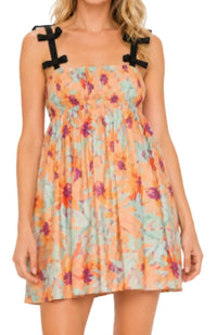 Meet Me In Santorini - Sunflower Dress
