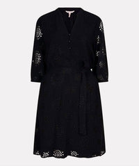 Esqualo - Allover Embroidery Dress