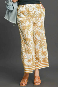 Umgee - Resort Latte Wide Leg Pants