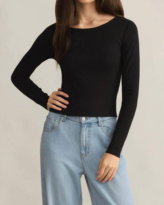 Z Supply - Infinity Long Sleeve Ribbed Tee