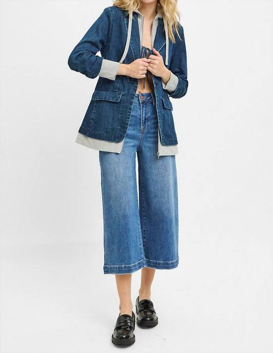 Risen - Bobbie Blazer With Hoodie