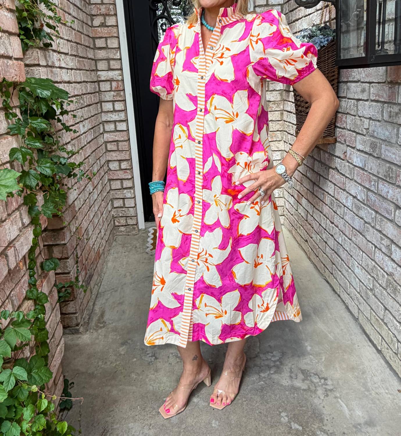 Entro - Floral Maxi Dress