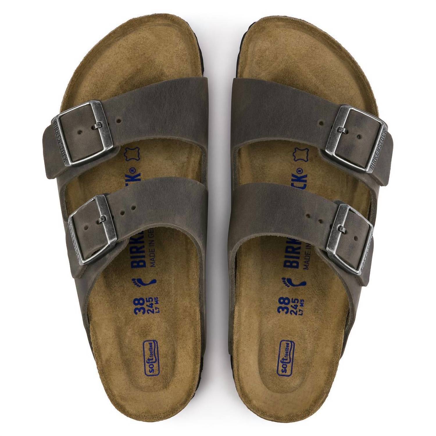 Birkenstock - Unisex Arizona Soft Footbed Oiled Leather Sandal