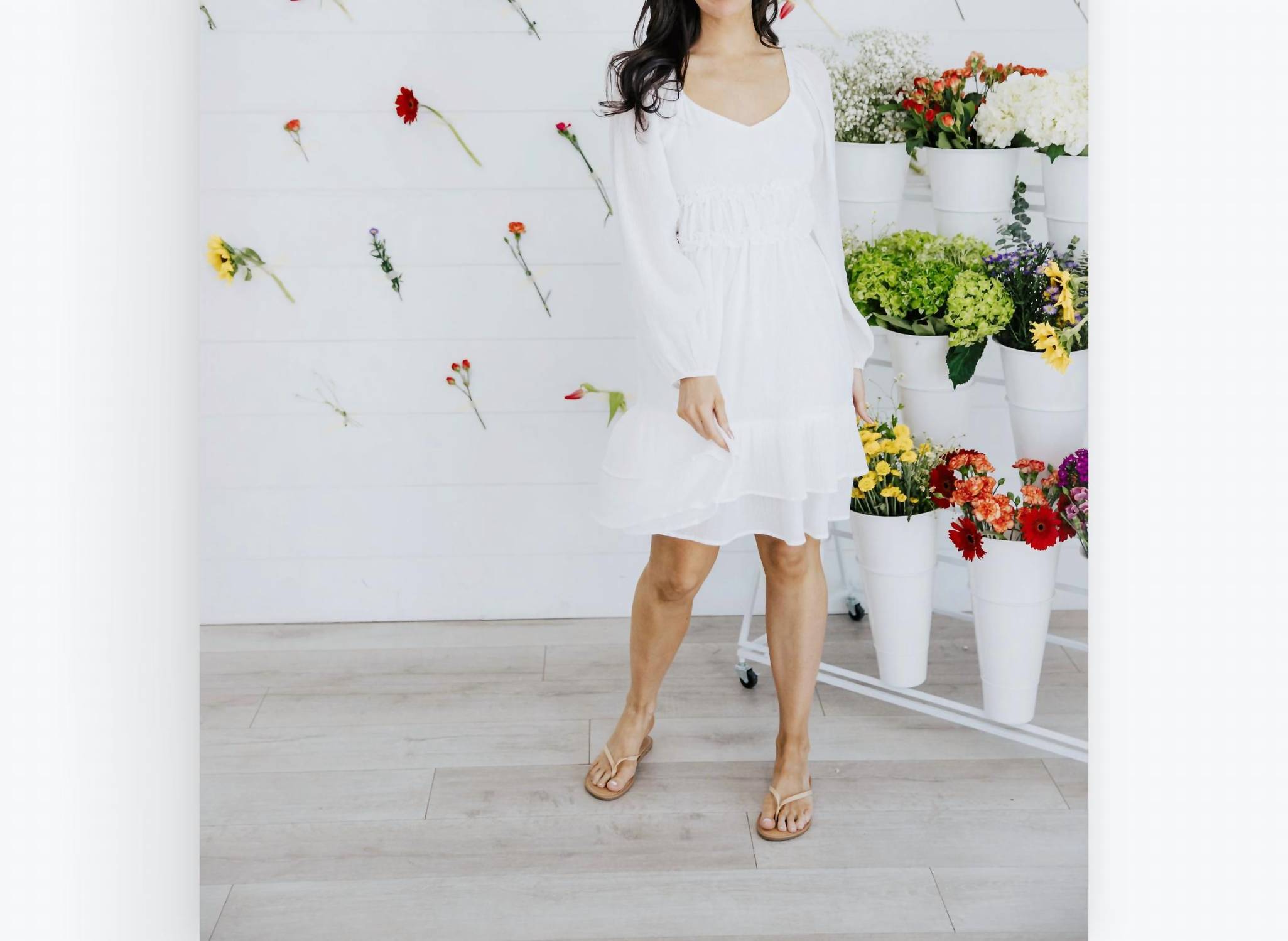 Mikarose - Paige Long Sleeve Dress