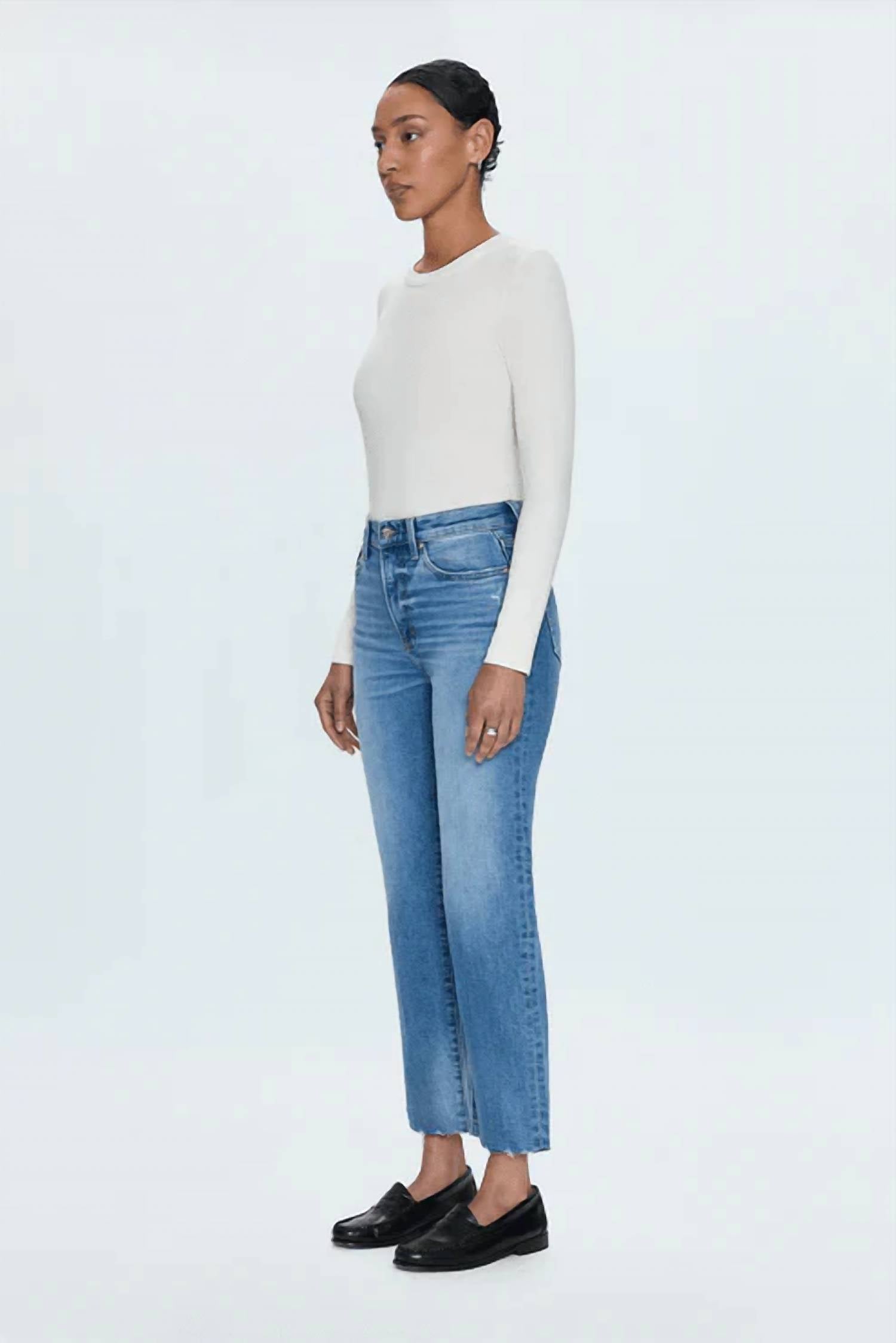 Pistola - Charlie High Rise Classic Straight Jeans