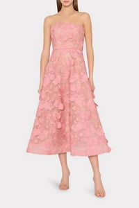 Milly - Petunia Lace Midi Dress