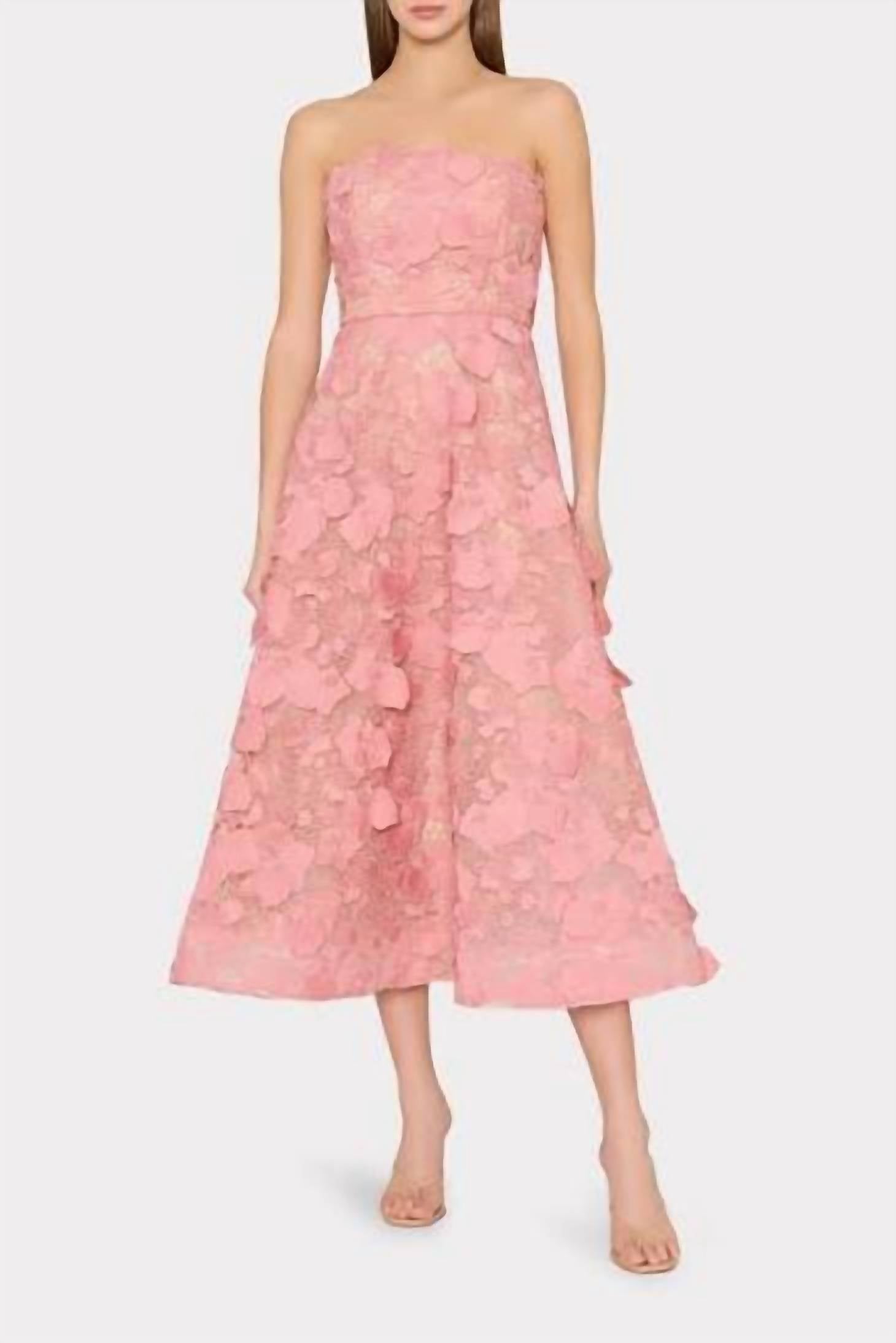 Milly - Petunia Lace Midi Dress