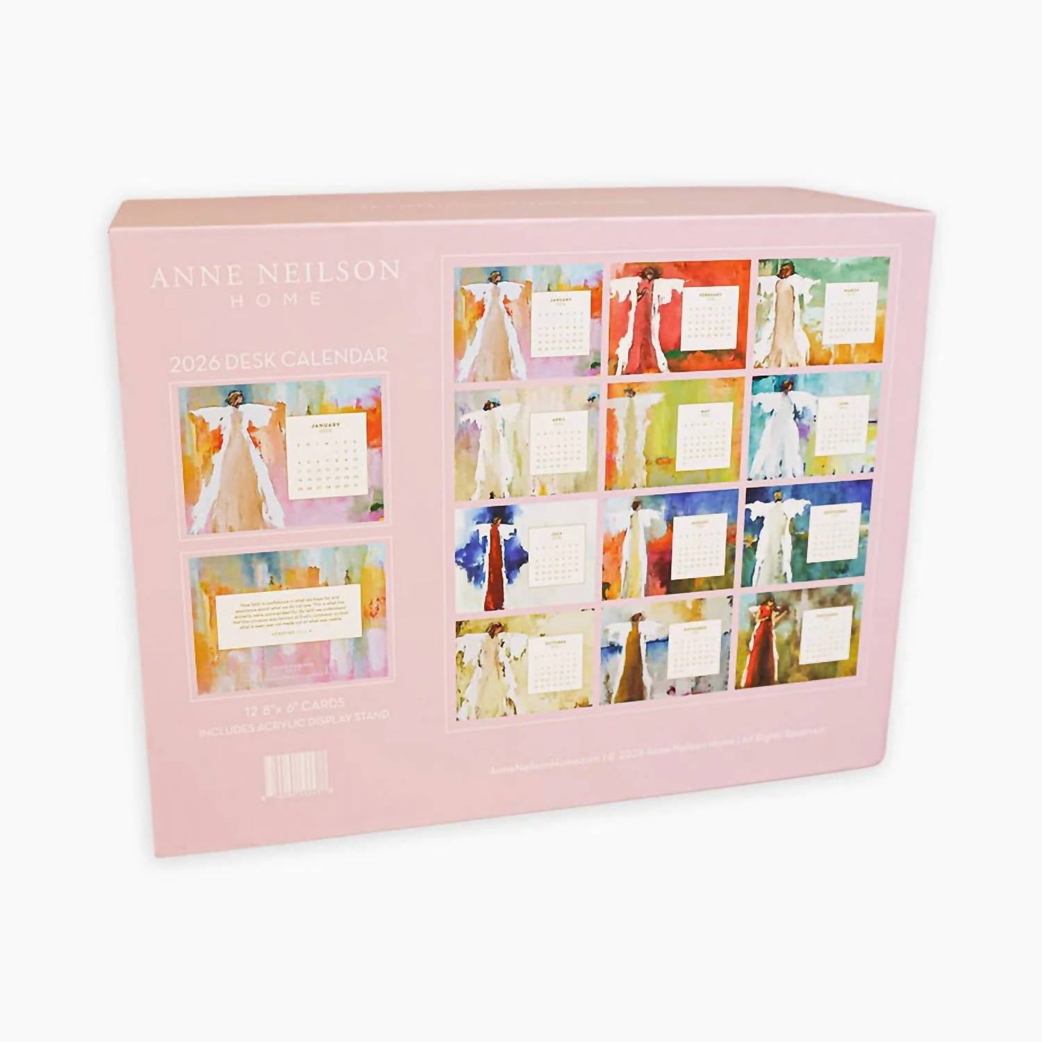 Anne Neilson Home 2026 Desk Calendar in pink - item - detail view