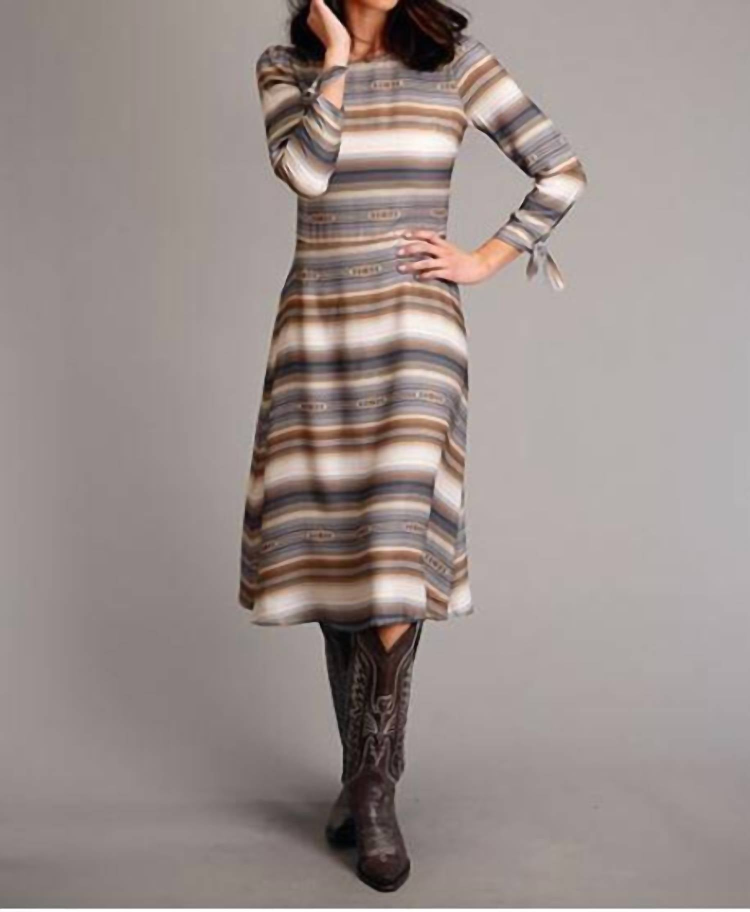 Stetson - Desert Serape Rayon Twill Dress