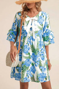 Unishe - Hydrangea Mini Dress