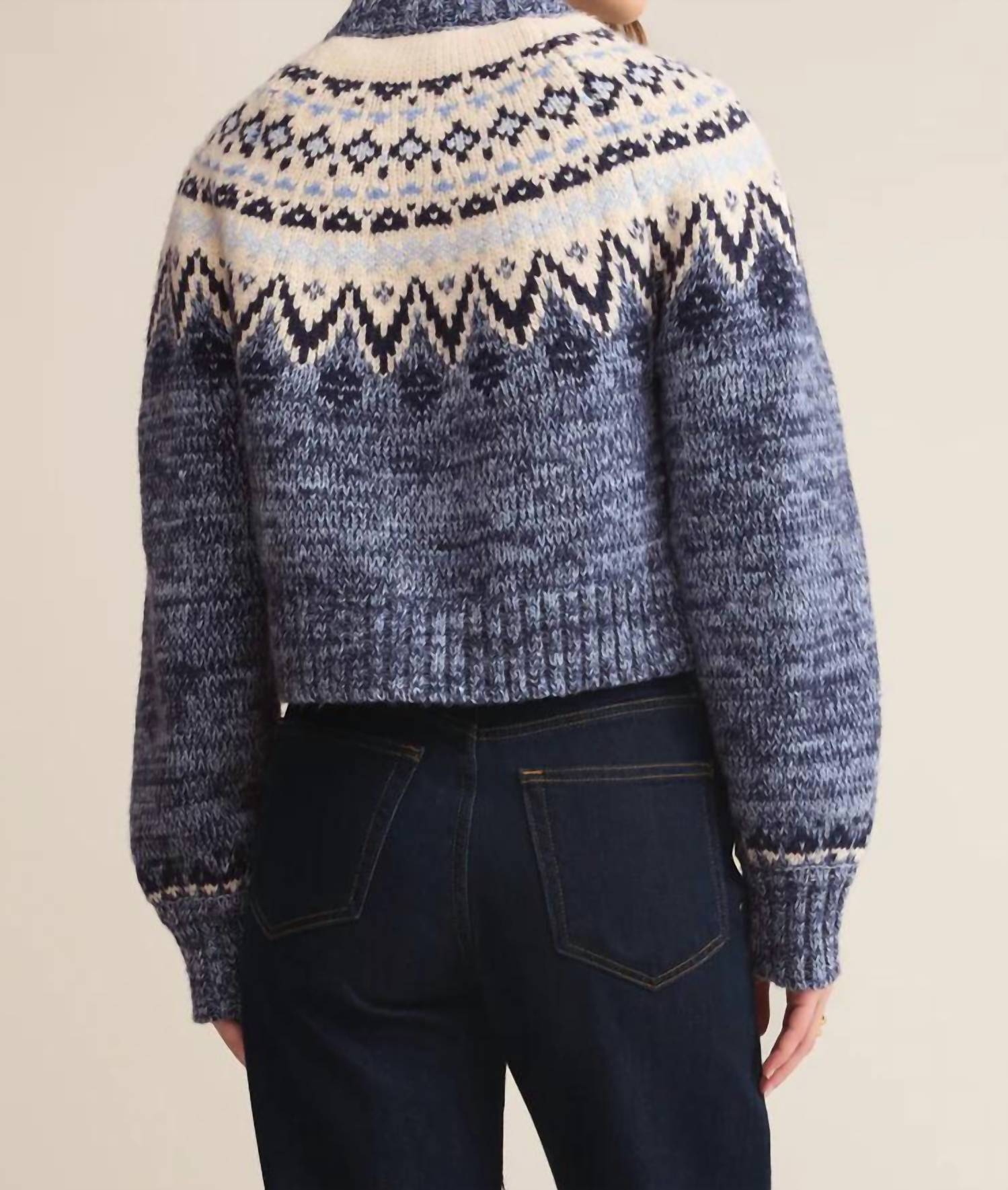 Z Supply - North Sea Fair Isle Cardigan