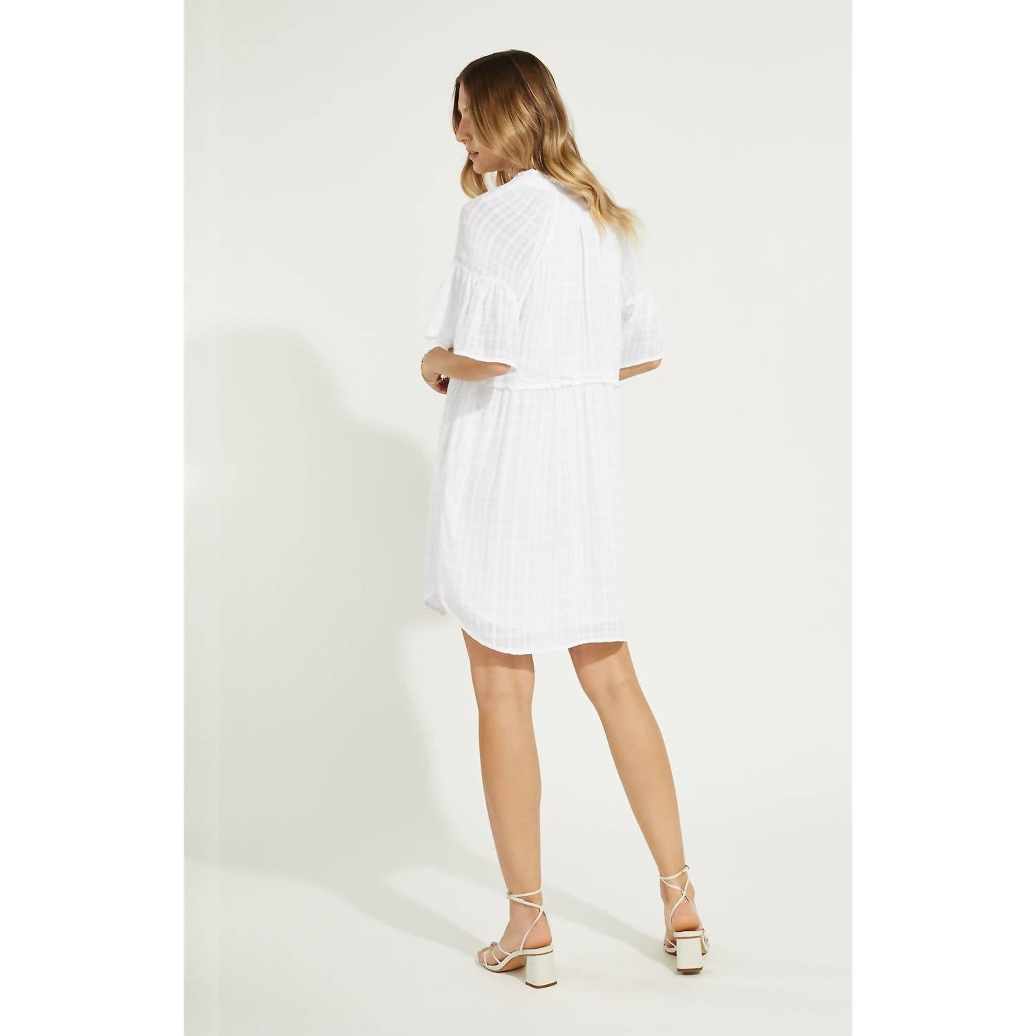 Gentle Fawn Mavis Dress in white - women's dress - detail view