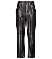Isabel Marant - Dipadelac high rise slim leather pant
