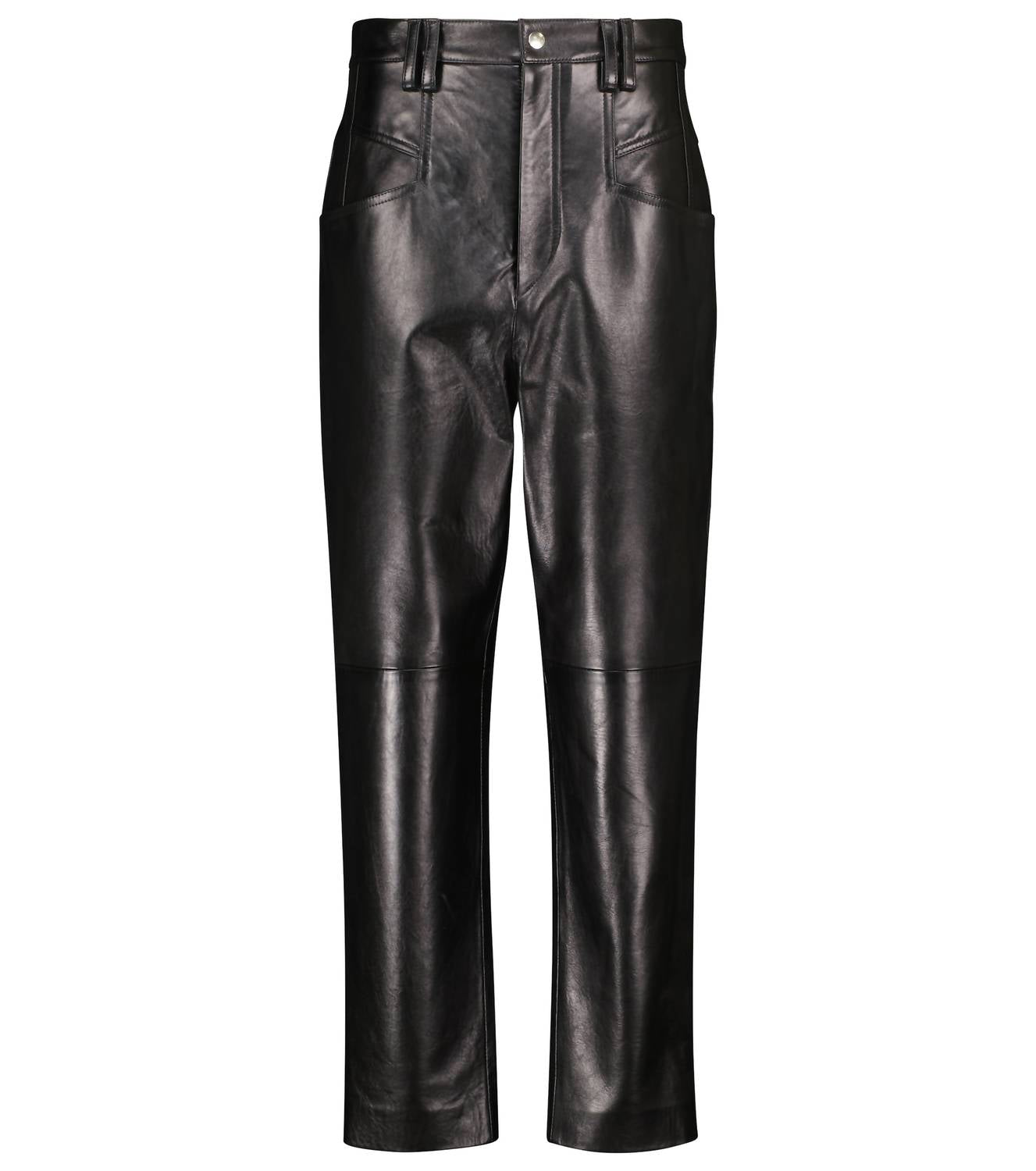 Isabel Marant - Dipadelac high rise slim leather pant